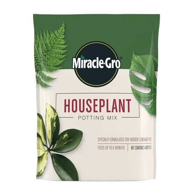 Miracle-Gro Houseplant Potting Mix, 4 quart, product view 1