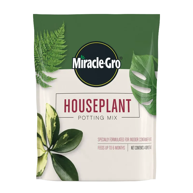 Miracle-Gro Houseplant Potting Mix, 4 quart, product view 1