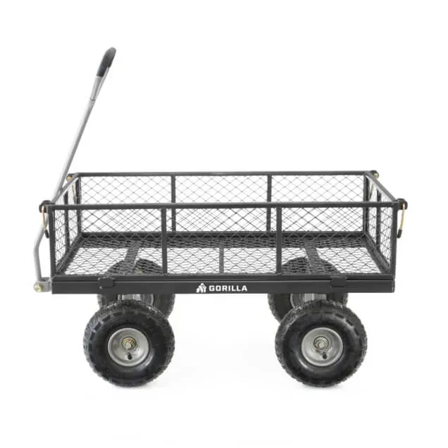 Gorilla GOR800B-COM steel utility wagon, product gallery view 7