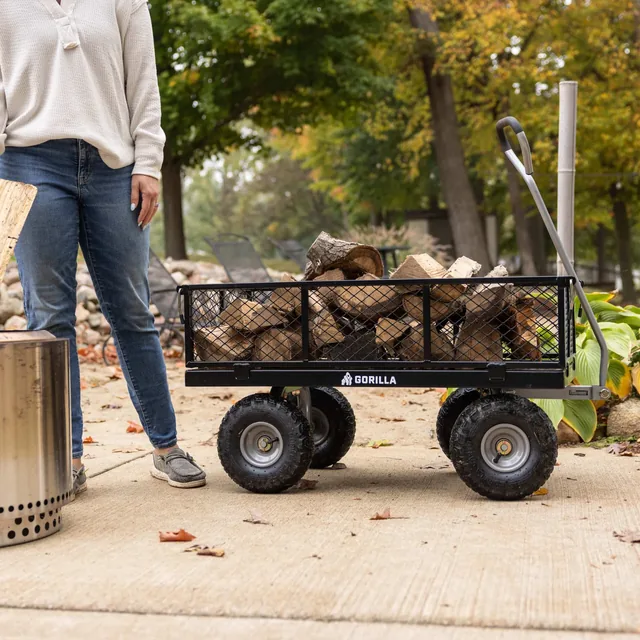 Gorilla GOR800B-COM steel utility wagon, product gallery view 5