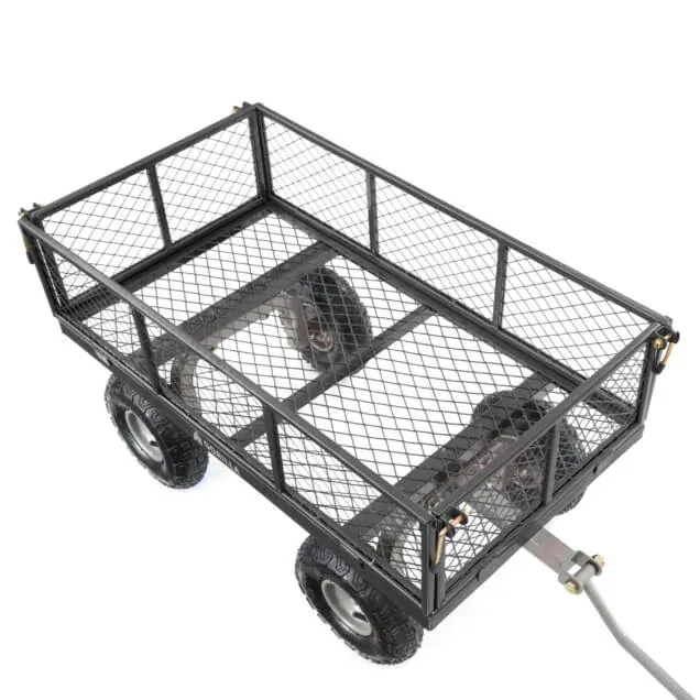 Gorilla GOR800B-COM steel utility wagon, product gallery view 2