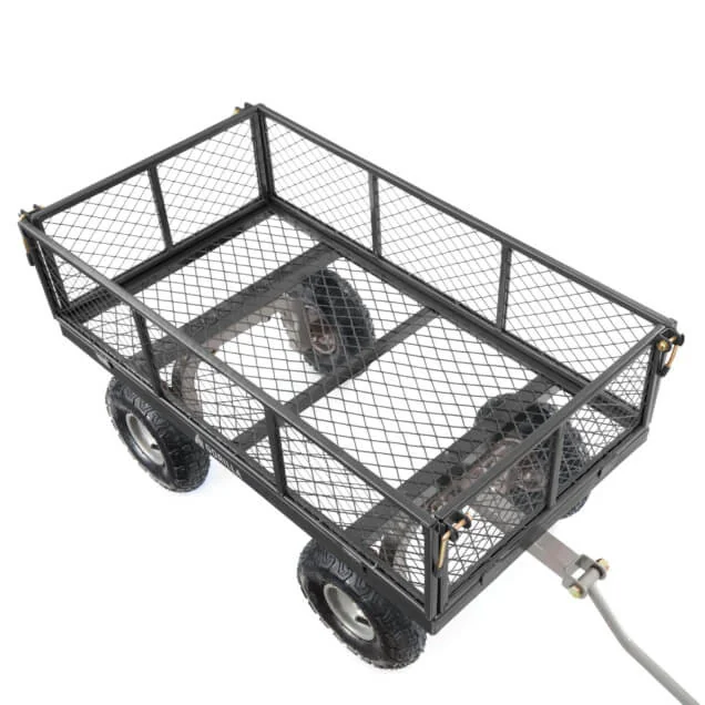Gorilla GOR800B-COM steel utility wagon, product gallery view 2