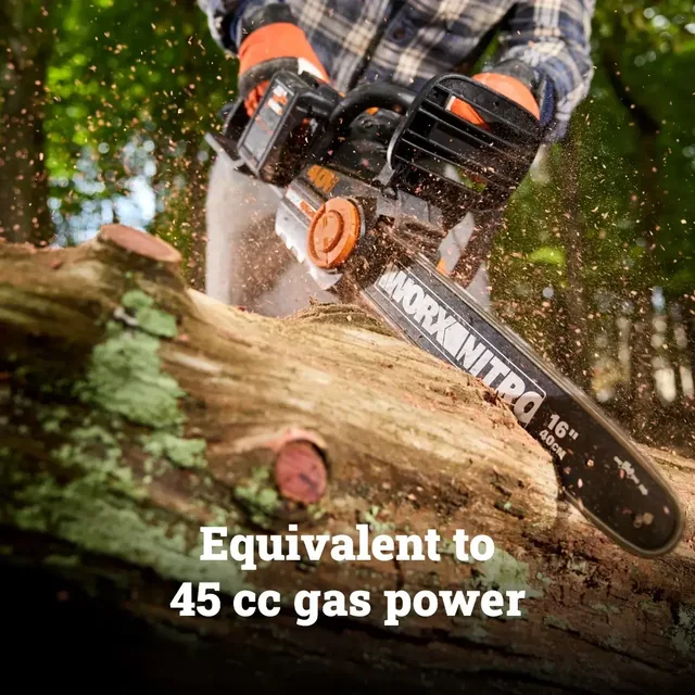 WORX WG385 chainsaw, manufacturer gallery view 3