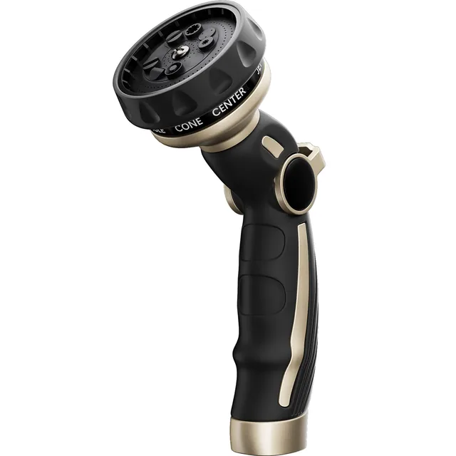 RESTMO bronze thumb-control hose nozzle, product view 1