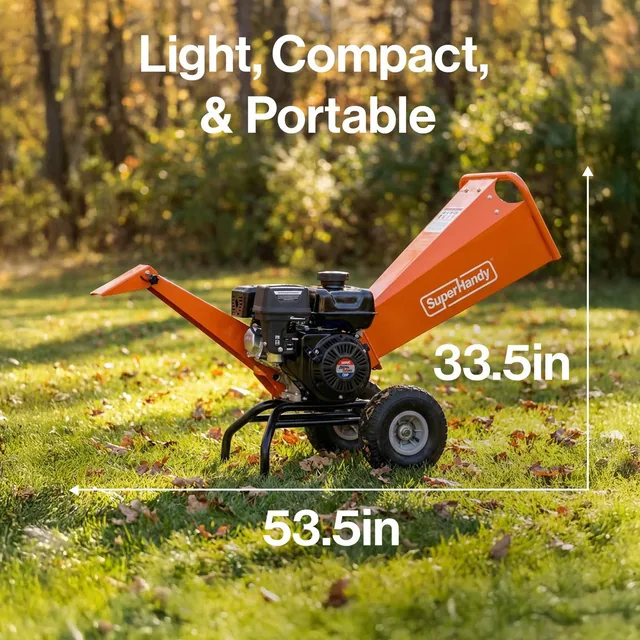 SuperHandy GBO006 wood chipper, manufacturer gallery view 3