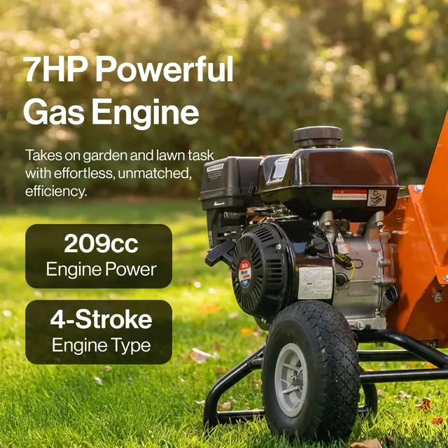 SuperHandy GBO006 wood chipper, manufacturer gallery view 2