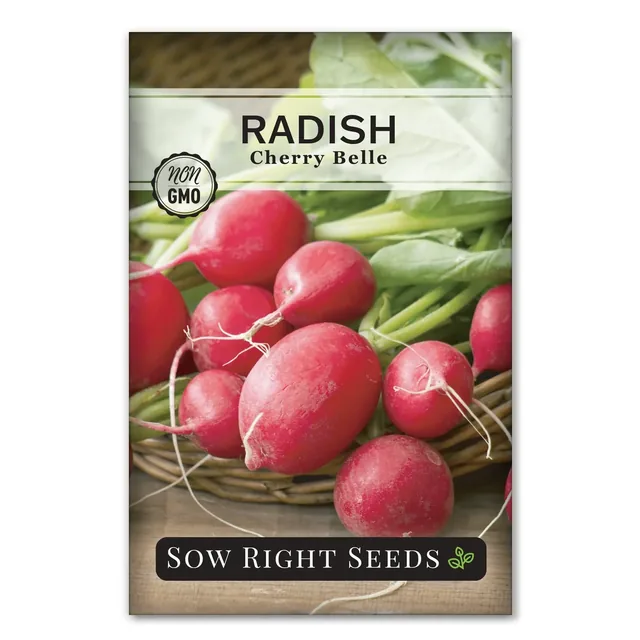 Sow Right Seeds Cherry Belle radish manufacturer product view 1