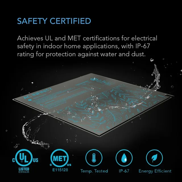 AC Infinity SUNCORE S3 heat mat manufacturer product view 5