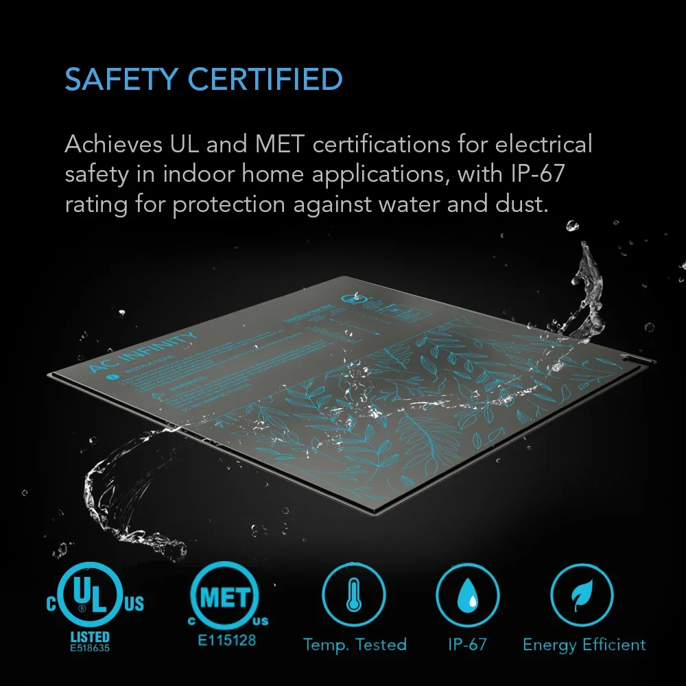 AC Infinity SUNCORE S3 heat mat manufacturer product view 5