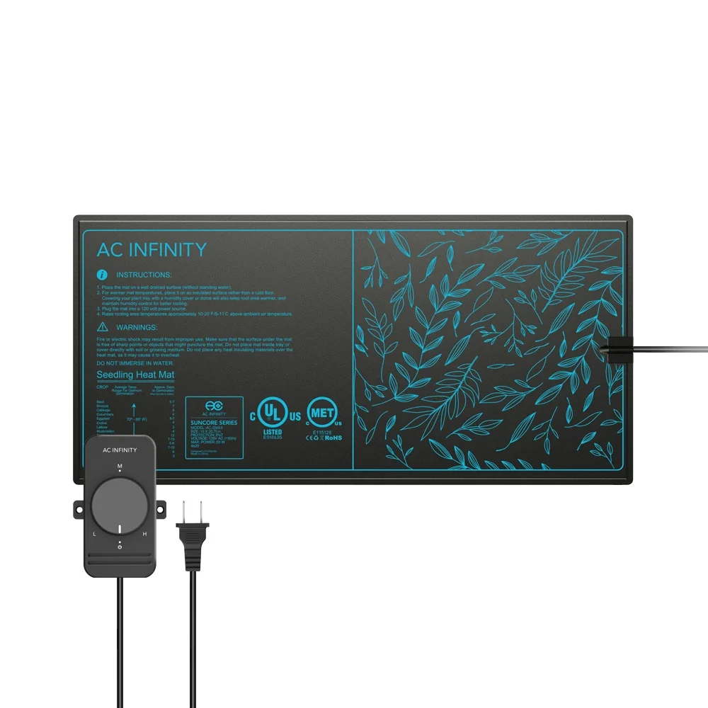 AC Infinity SUNCORE S3 heat mat manufacturer product view 1