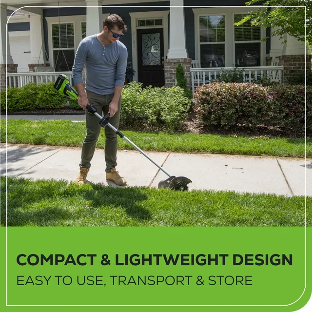 Greenworks 40V 8-inch edger kit, product gallery view 8