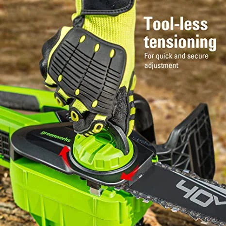 Greenworks CS40B00 chainsaw, manufacturer gallery view 6