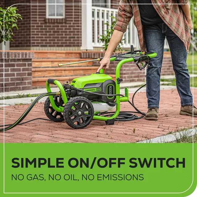 Greenworks GPW3001 pressure washer, manufacturer gallery view 6