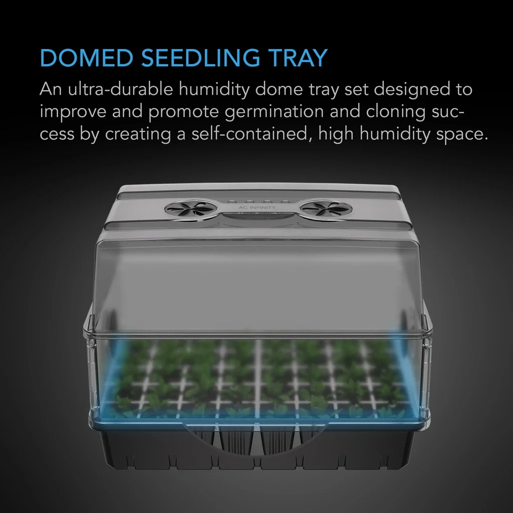 AC Infinity 40-cell humidity dome manufacturer product view 2