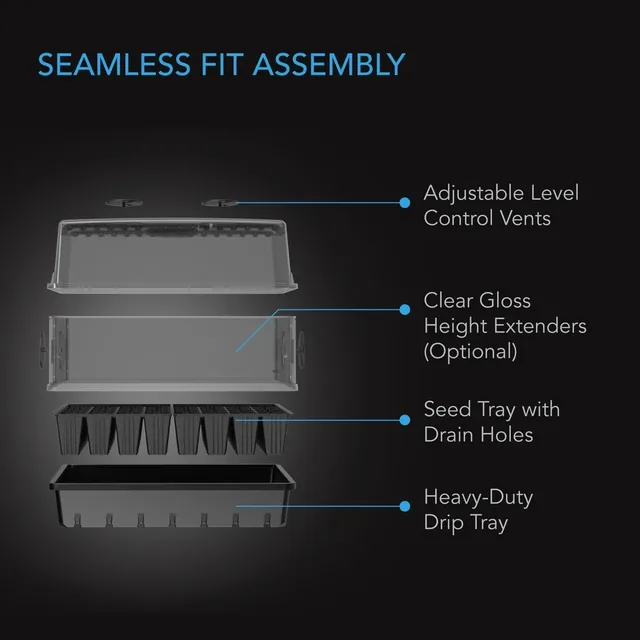 AC Infinity 40-cell humidity dome manufacturer product view 4