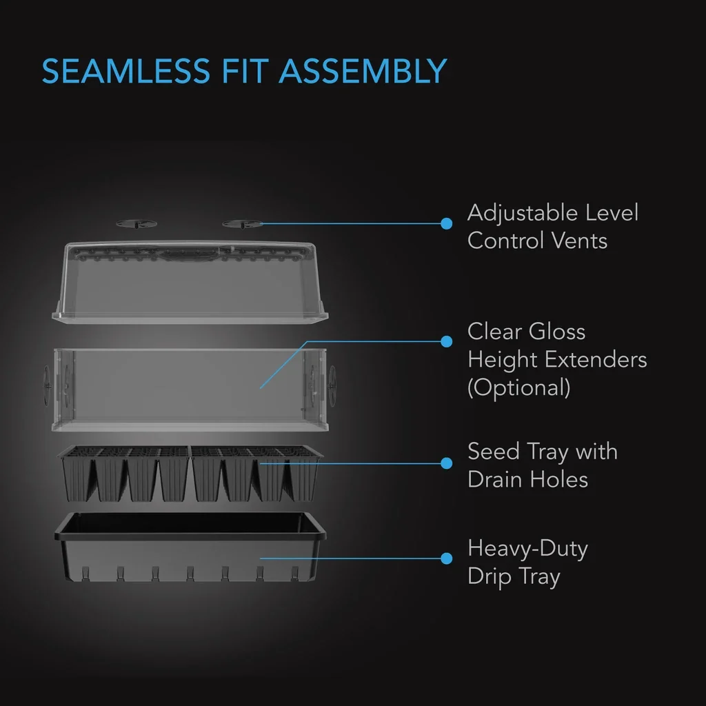 AC Infinity 40-cell humidity dome manufacturer product view 4