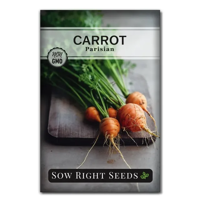 Sow Right Seeds Parisian carrot manufacturer product view 1