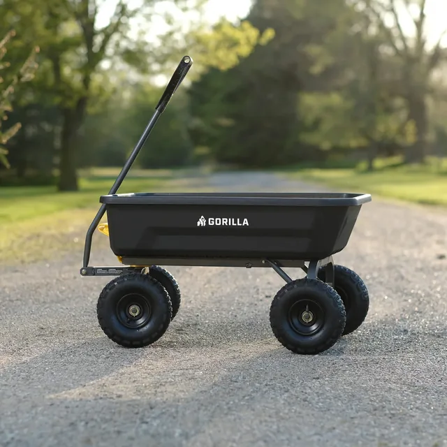 Gorilla GCG-4 poly dump cart, product gallery view 4
