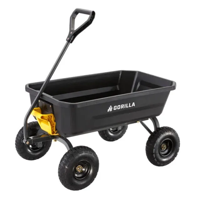 Gorilla GCG-4 poly dump cart, product gallery view 1