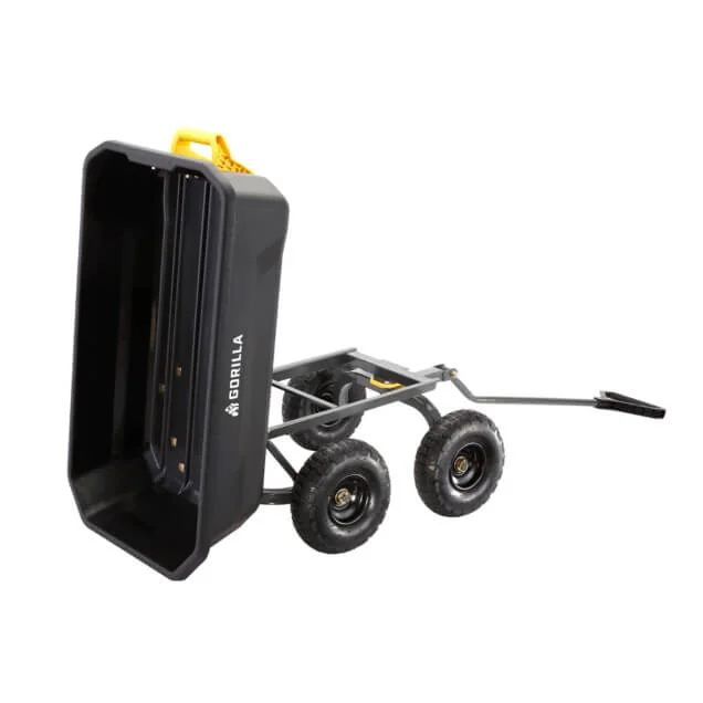 Gorilla GCG-4 poly dump cart, product gallery view 2