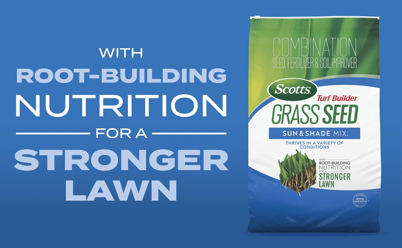 Scotts Turf Builder Sun & Shade Mix, 5.6 pounds: Scotts Turf Builder Grass Seed Sun & Shade Mix