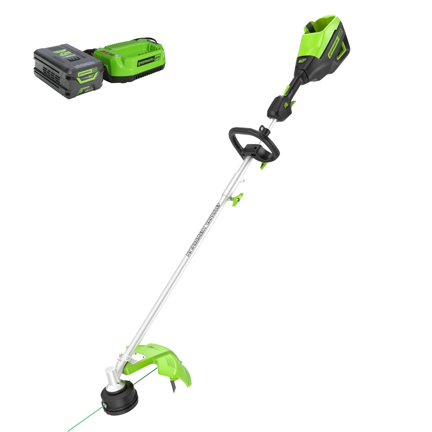 Greenworks ST60L413 string trimmer, manufacturer gallery view 1