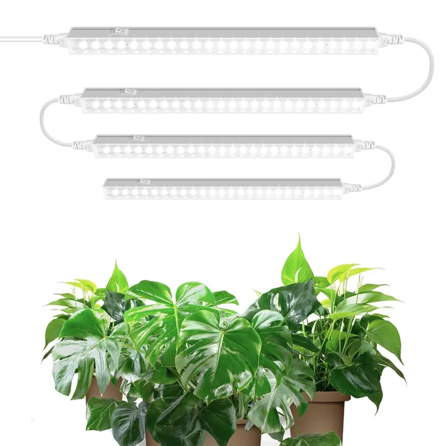 Barrina MC05 1-foot 5000K T5 grow lights, four pack, an example of growing & planting