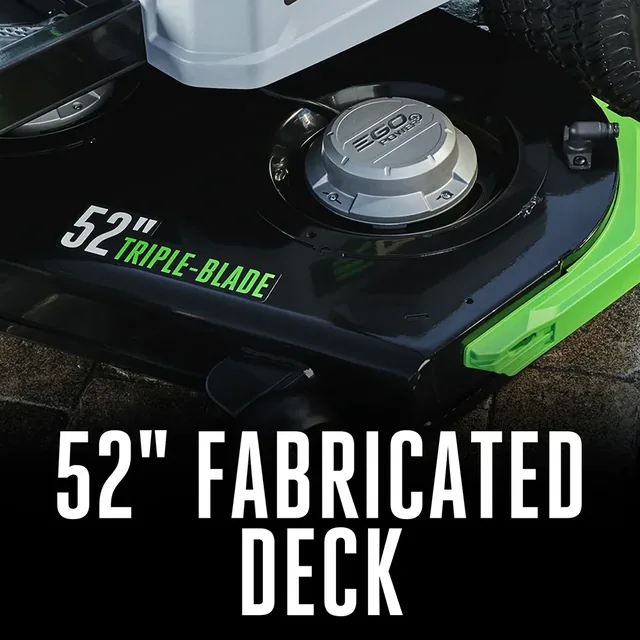 EGO ZT5207L 52-inch battery zero-turn mower, product photograph 2