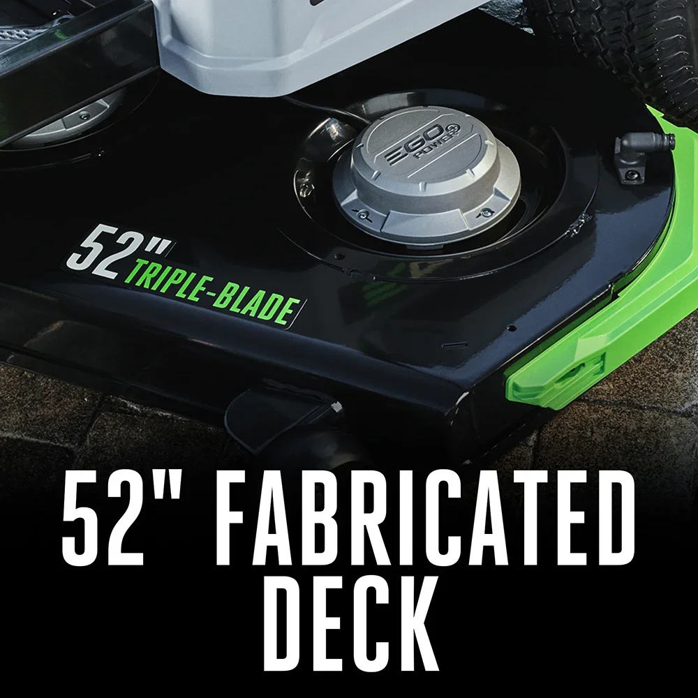 EGO ZT5207L 52-inch battery zero-turn mower, product photograph 2