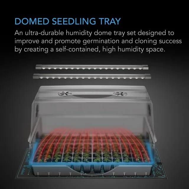 AC Infinity 72-cell light-and-mat dome kit manufacturer product view 2
