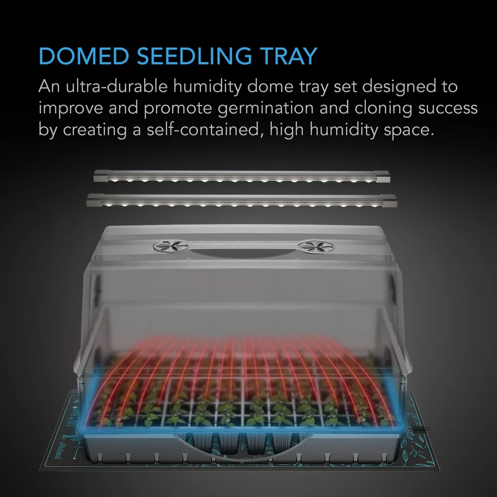 AC Infinity 72-cell light-and-mat dome kit manufacturer product view 2