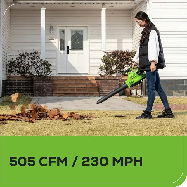Greenworks BVF444 leaf vacuum, manufacturer gallery view 6