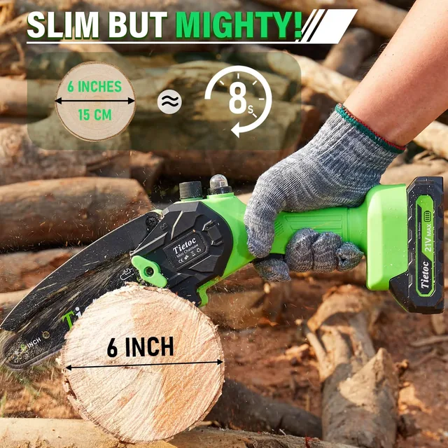 Tietoc MNCS-118 6-inch mini chainsaw, product gallery view 6