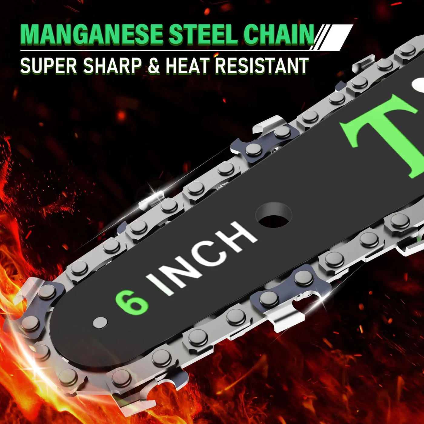 Tietoc MNCS-118 6-inch mini chainsaw, product gallery view 3