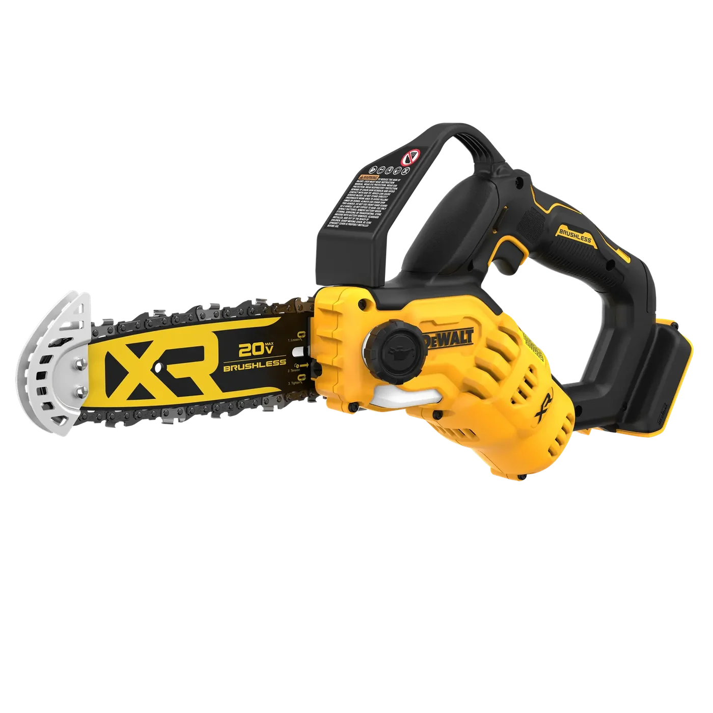 DEWALT DCCS623B 8-inch pruning chainsaw, product gallery view 1