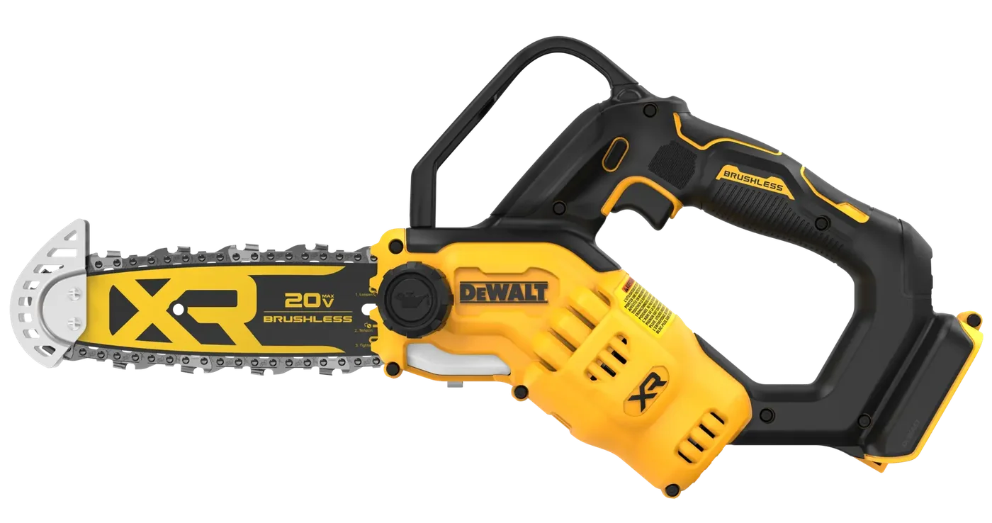 DEWALT DCCS623B 8-inch pruning chainsaw, product gallery view 2