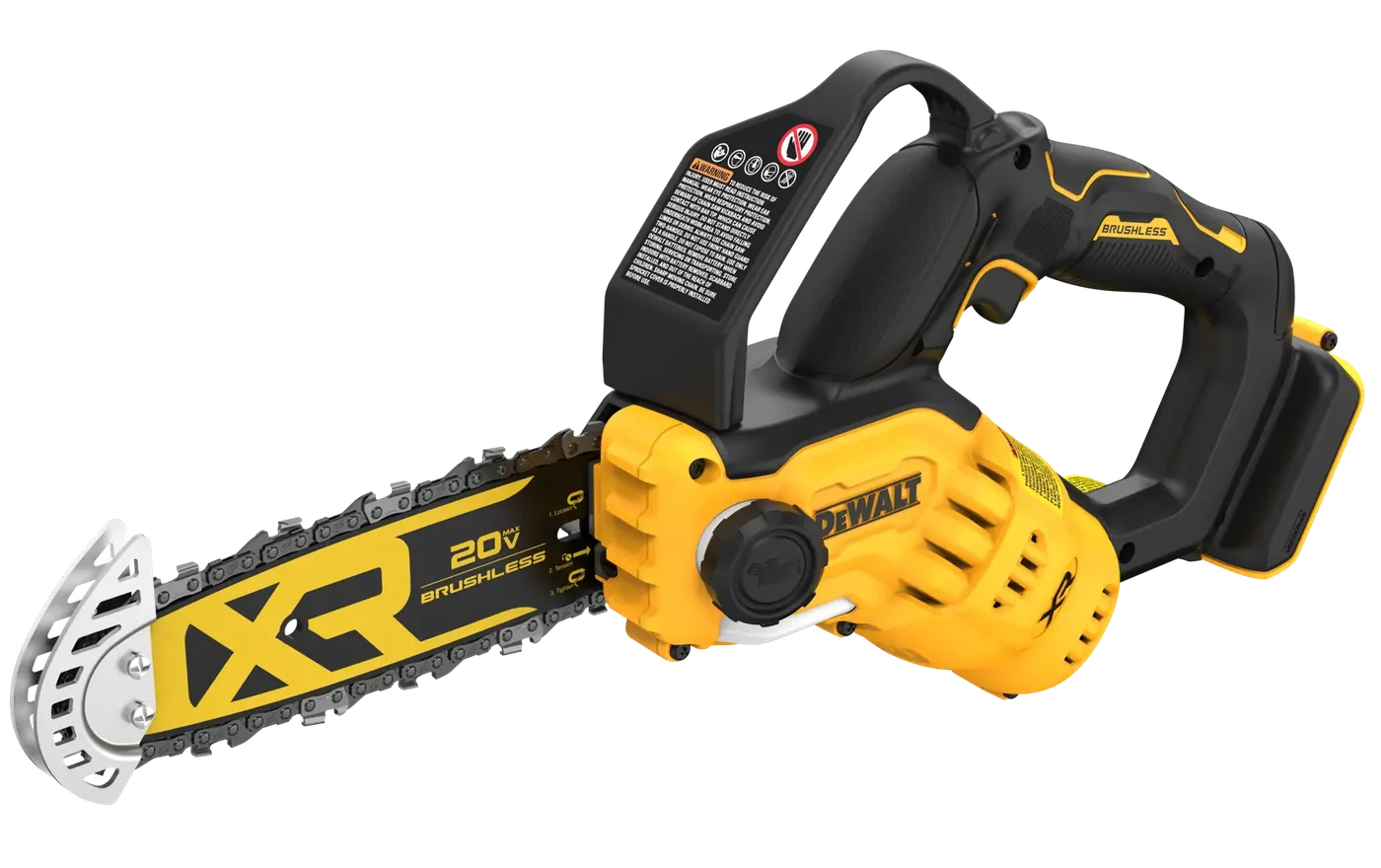 DEWALT DCCS623B 8-inch pruning chainsaw, product gallery view 3