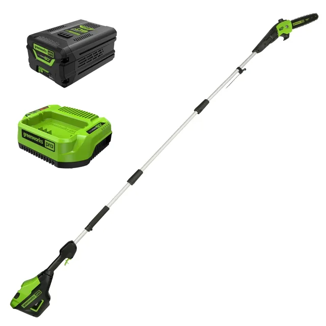 Greenworks 1405602 pole saw, manufacturer gallery view 1