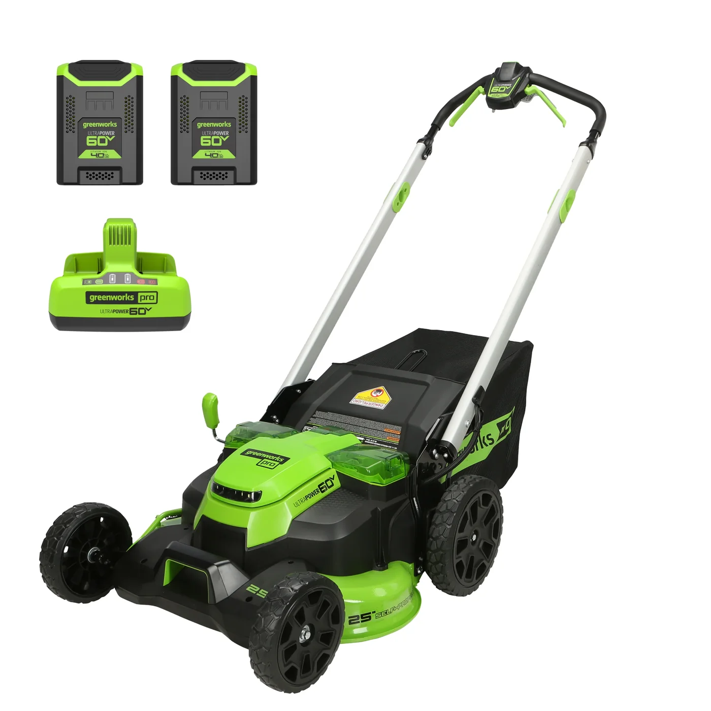 Greenworks MO60L427 mower, manufacturer gallery view 1
