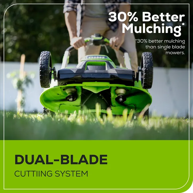 Greenworks MO60L427 mower, manufacturer gallery view 5