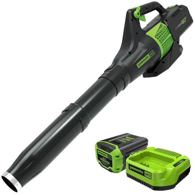 Greenworks BL60B210 leaf blower, manufacturer gallery view 1