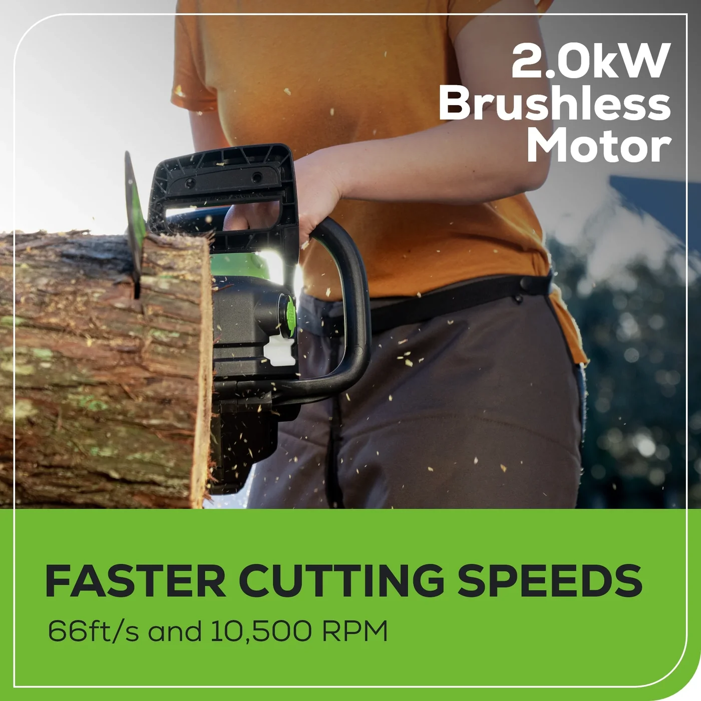 Greenworks 2019202 chainsaw, manufacturer gallery view 6