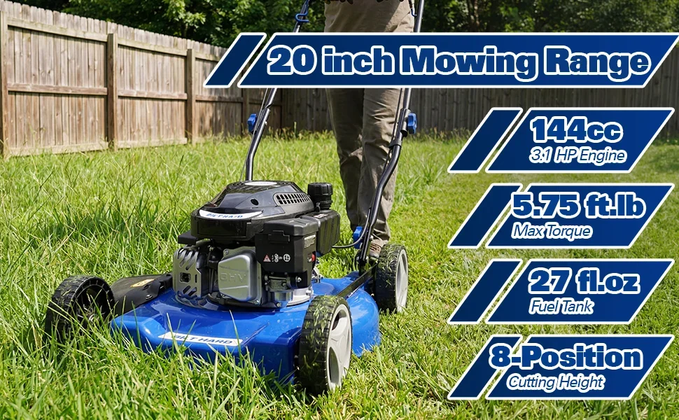 BILT HARD lawer mower features
