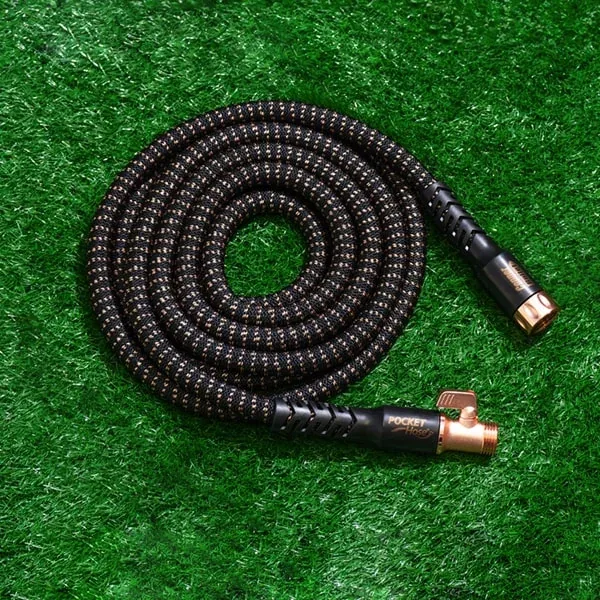 Copper Bullet compactly coiled on lawn