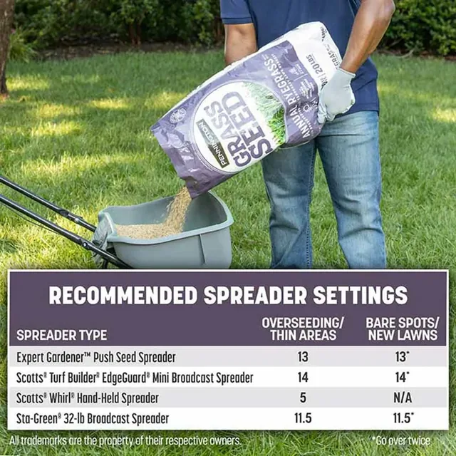 Pennington Annual Ryegrass grass seed, 10 lb., product view 4