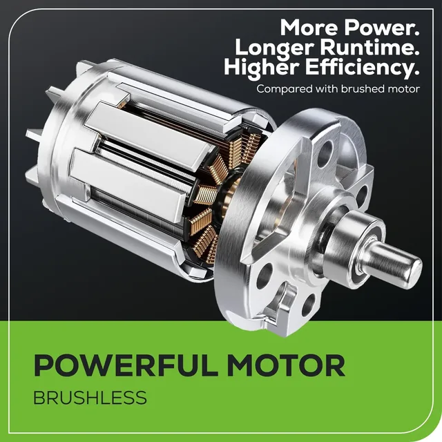 Greenworks BL80L414 leaf blower, manufacturer gallery view 3