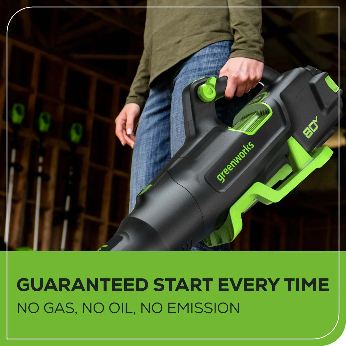 Greenworks BL80L414 leaf blower, manufacturer gallery view 5