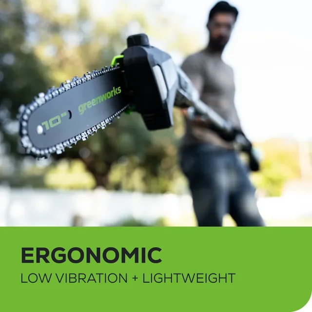 Greenworks PS80L212 pole saw, manufacturer gallery view 6