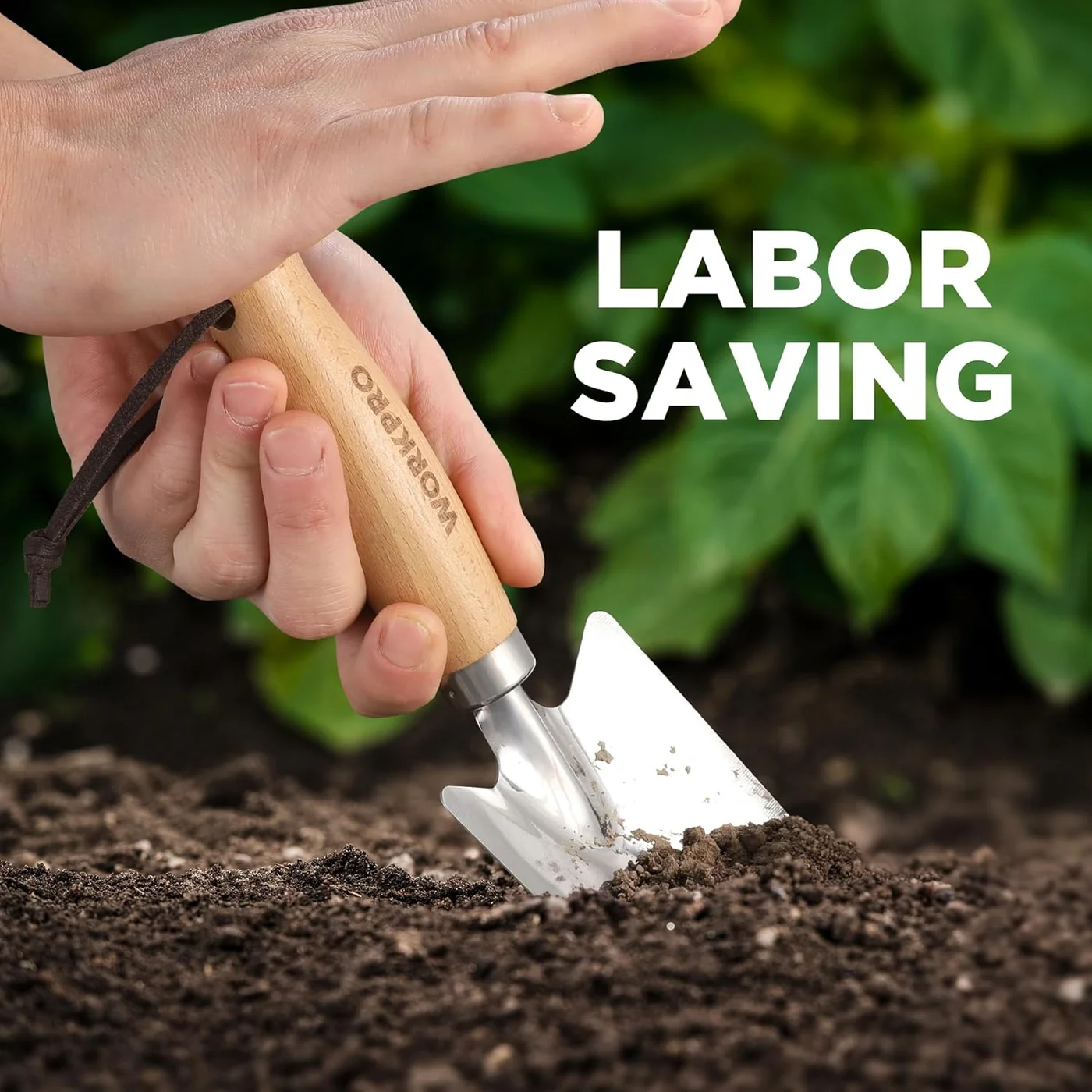 WORKPRO 11-inch stainless-steel hand trowel, product gallery view 8
