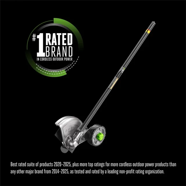 EGO EA0820 carbon-fiber edger attachment, product photograph 2